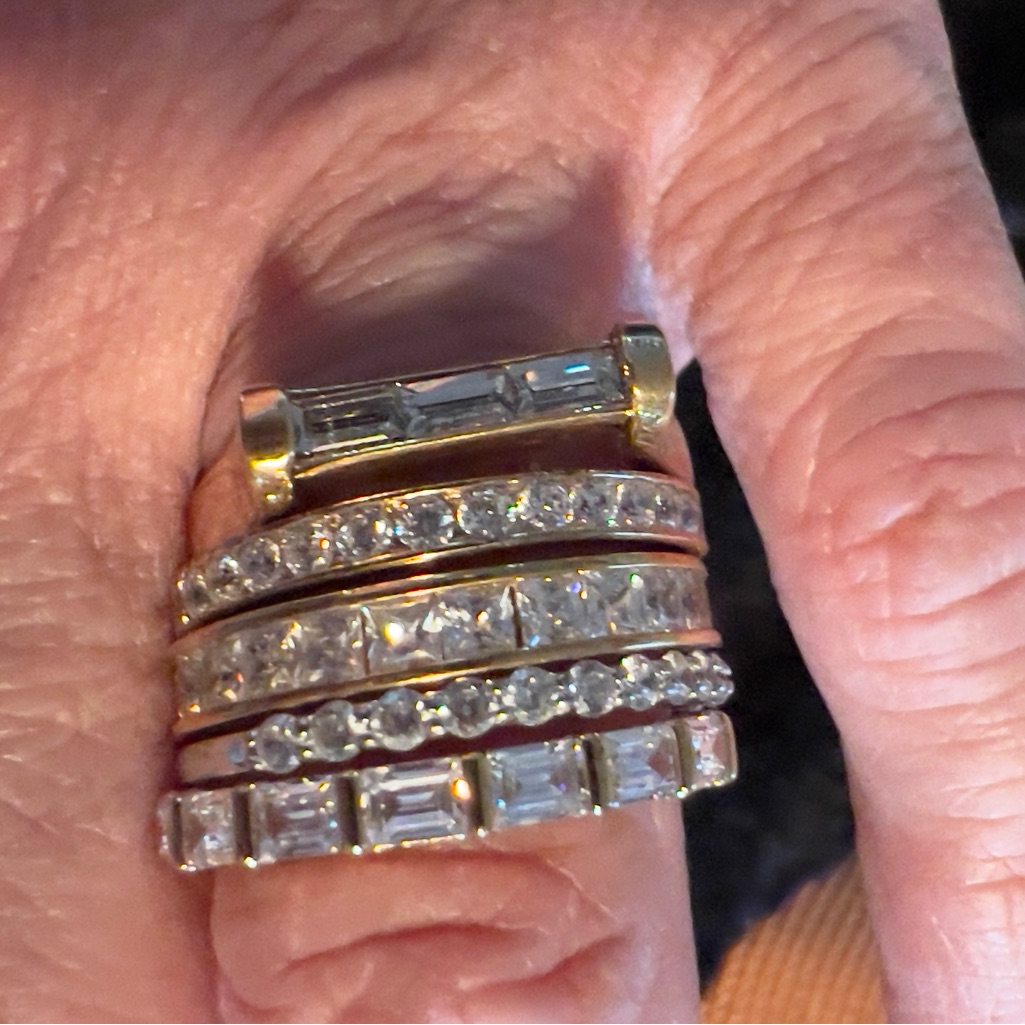 Ladies Stack Rings